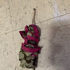 Coach umbrella
